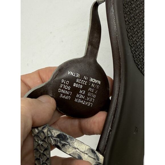 Tory Burch shoes ROCCIA DANI SANDAL-DIAMOND ROCCIA PRINT 7.5 - Picture 4 of 11